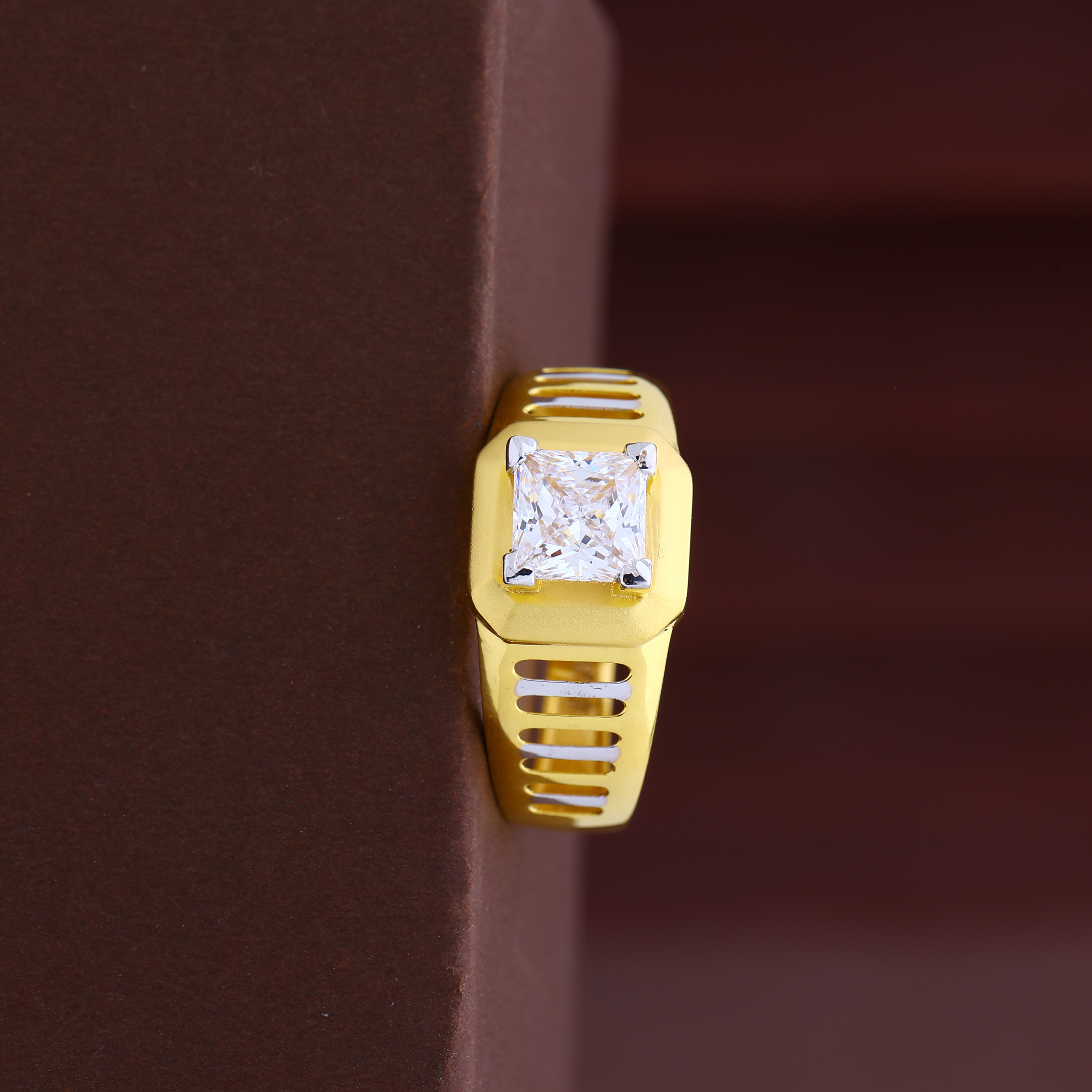 Solitaire Gents Ring (SJGR-4458P)