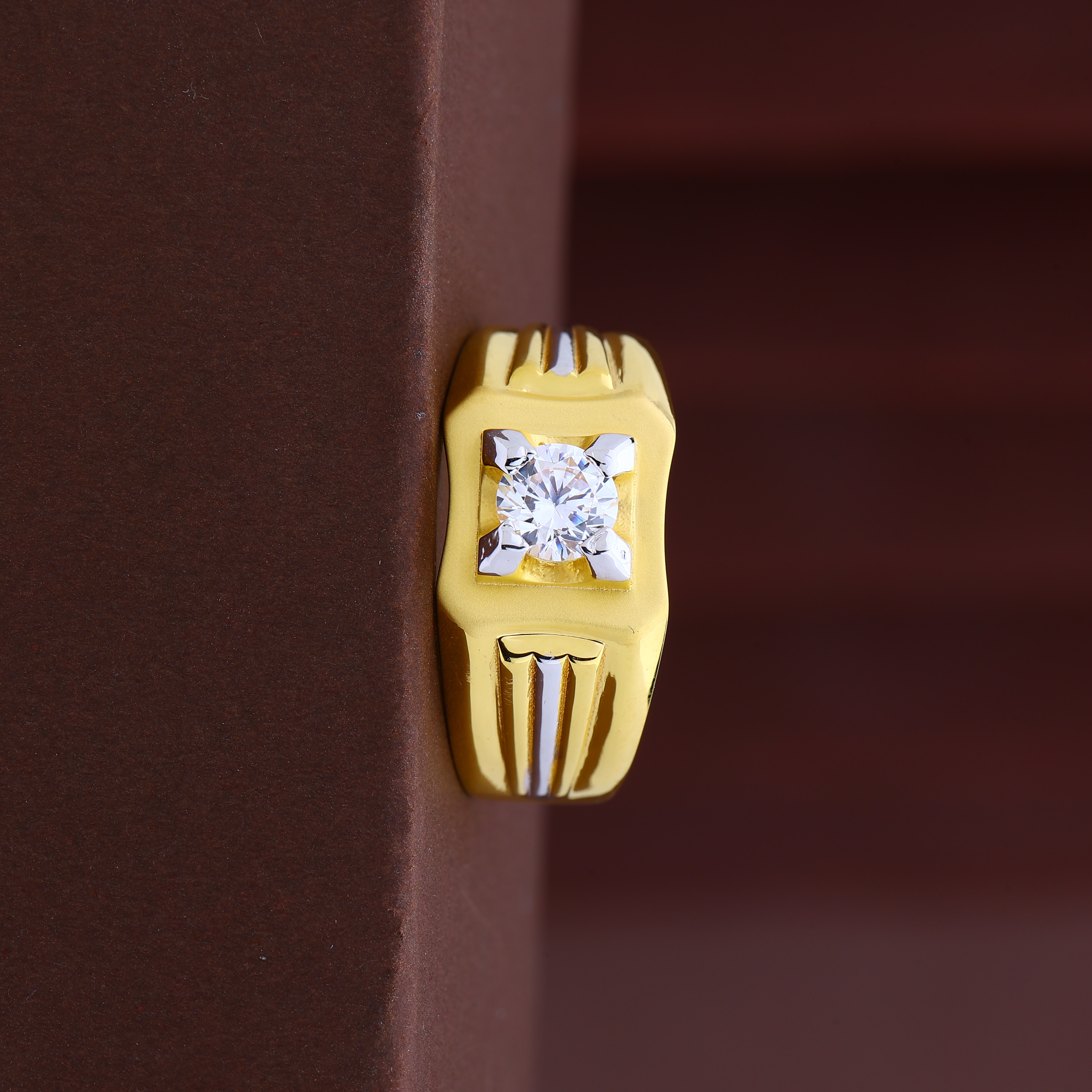 Solitaire Gents Ring (SJGR-4740P)