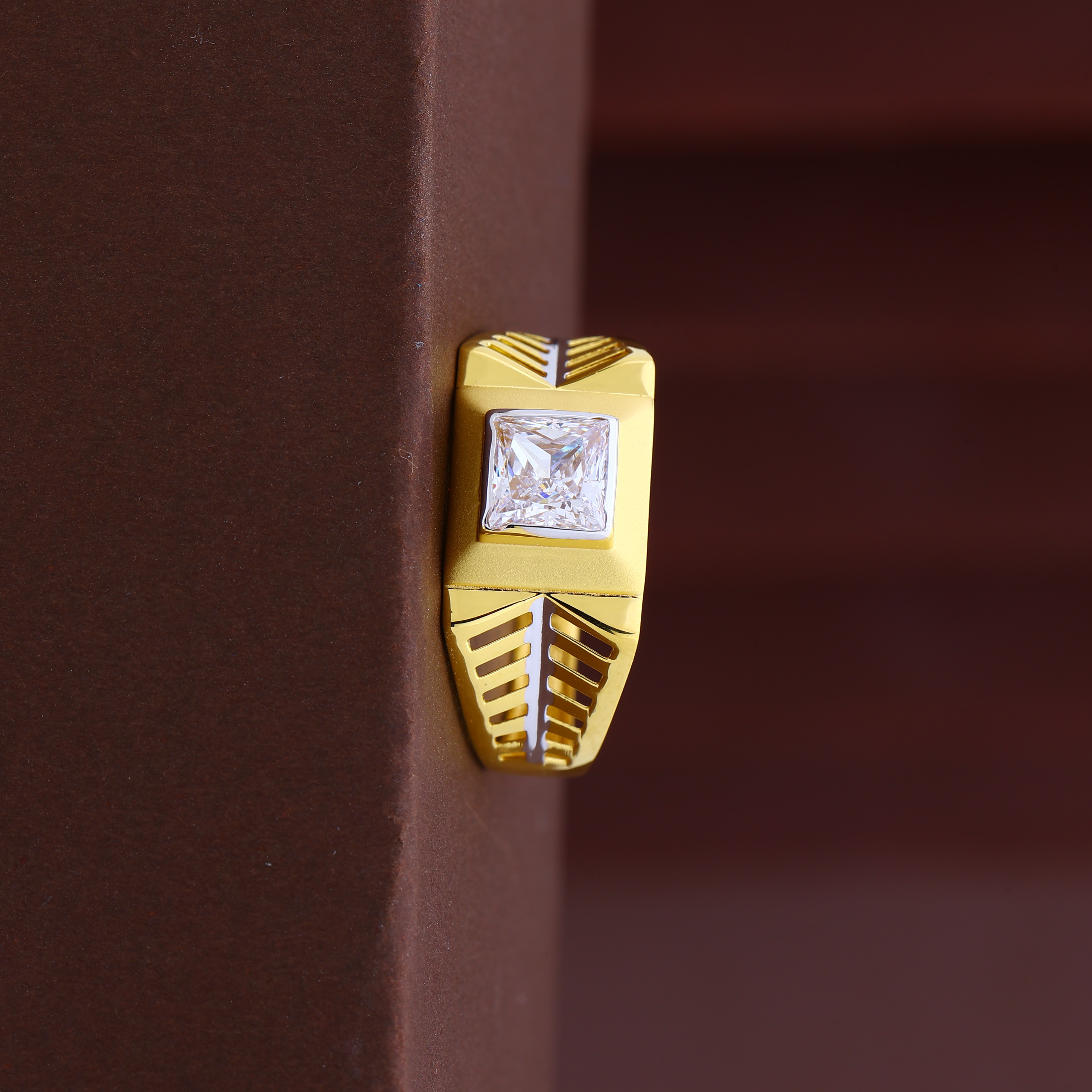 Solitaire Gents Ring (SJGR-4744P)