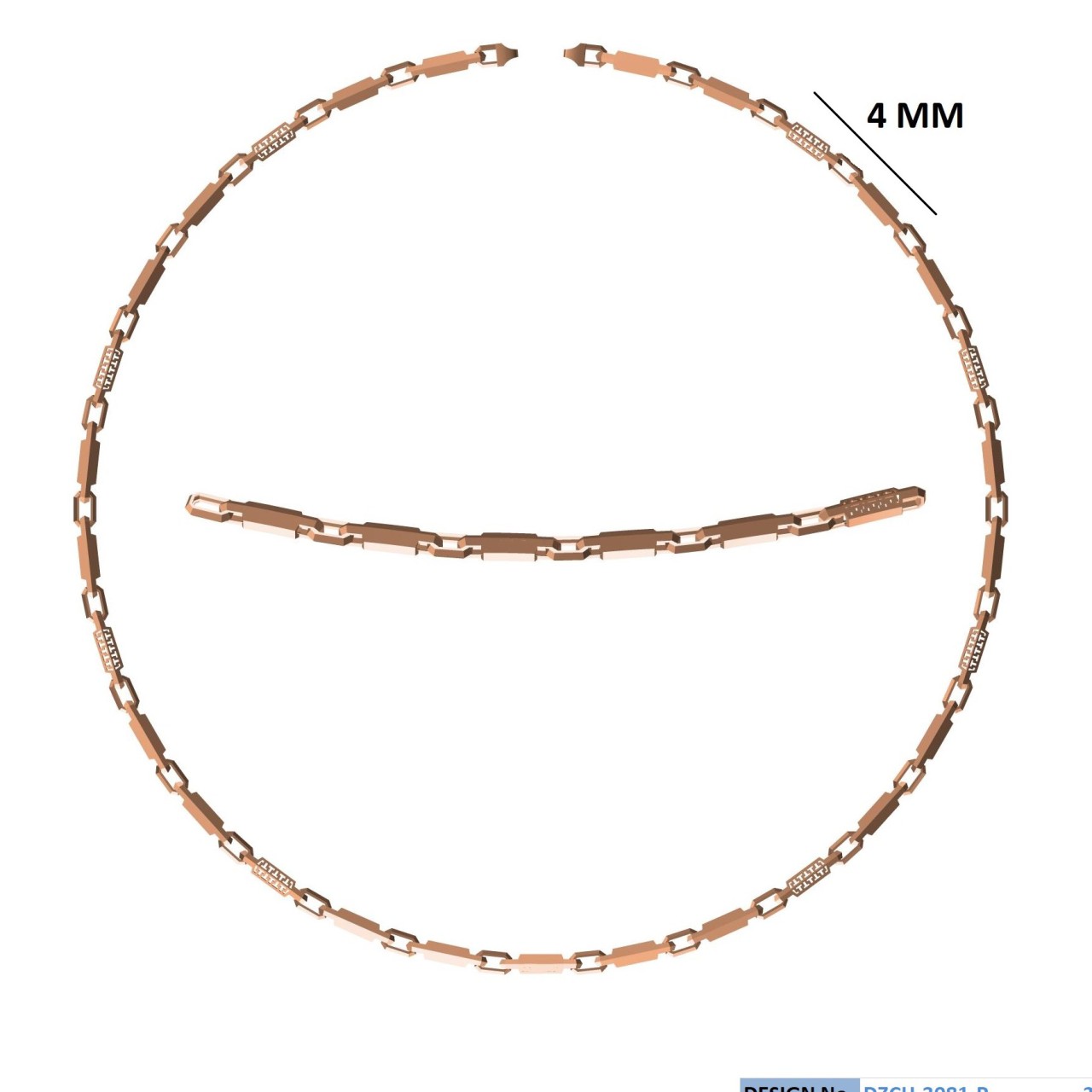CASTING CHAIN  (DZCH-3081-P)