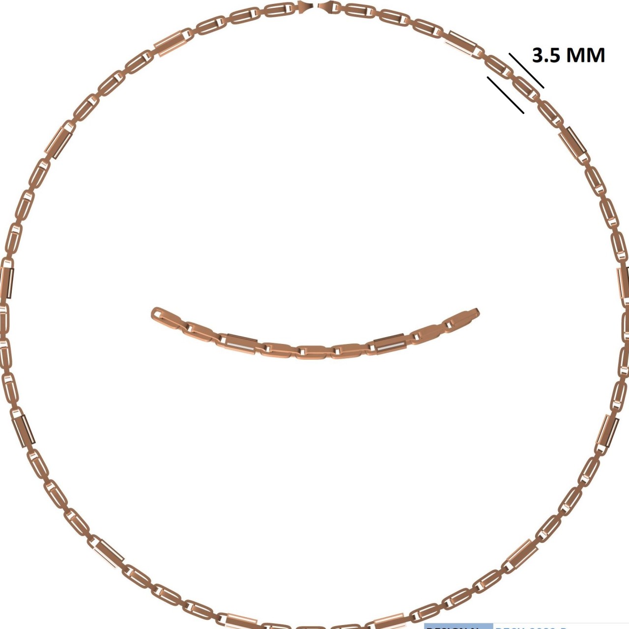 CASTING CHAIN  (DZCH-3082-P)