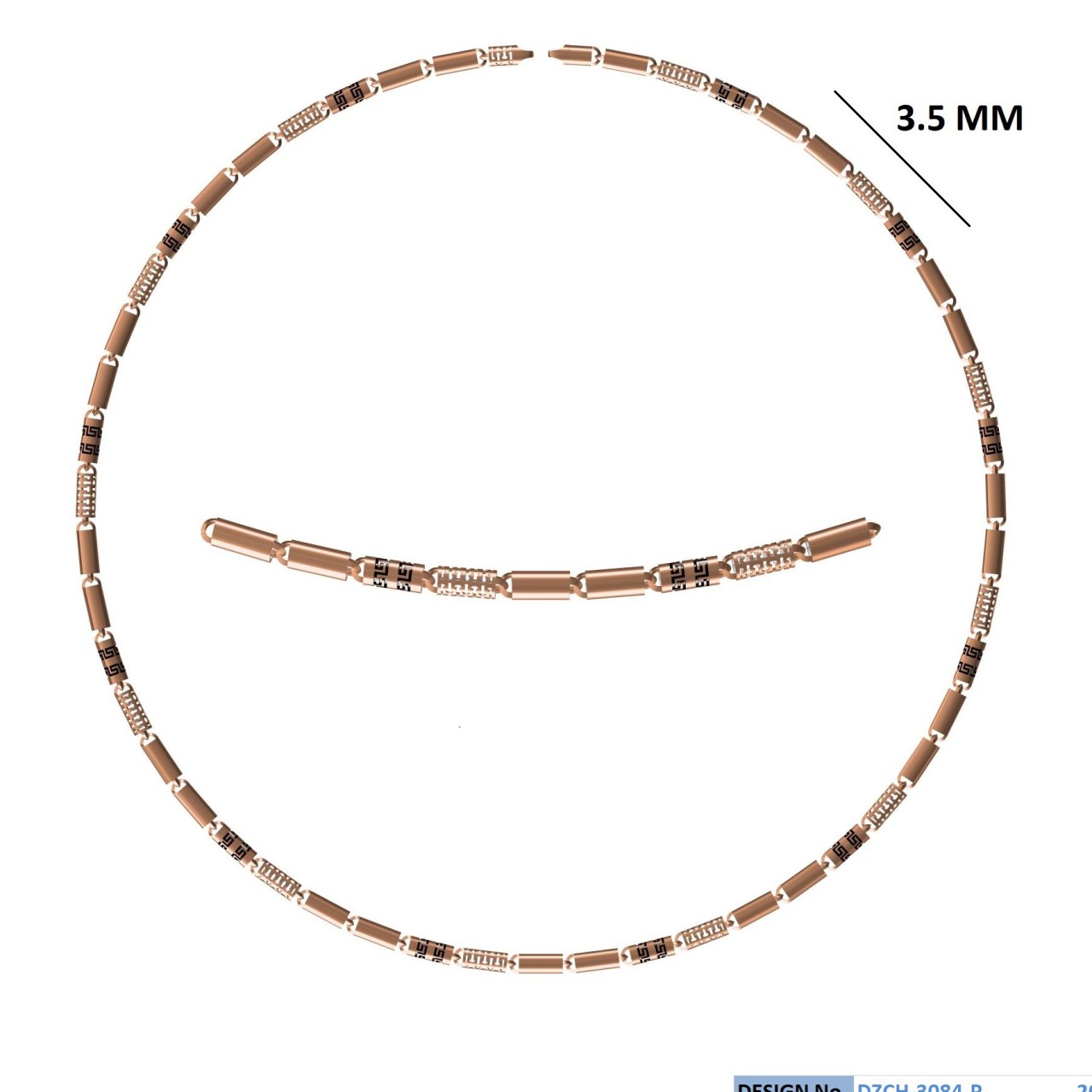 CASTING CHAIN  (DZCH-3084-P)