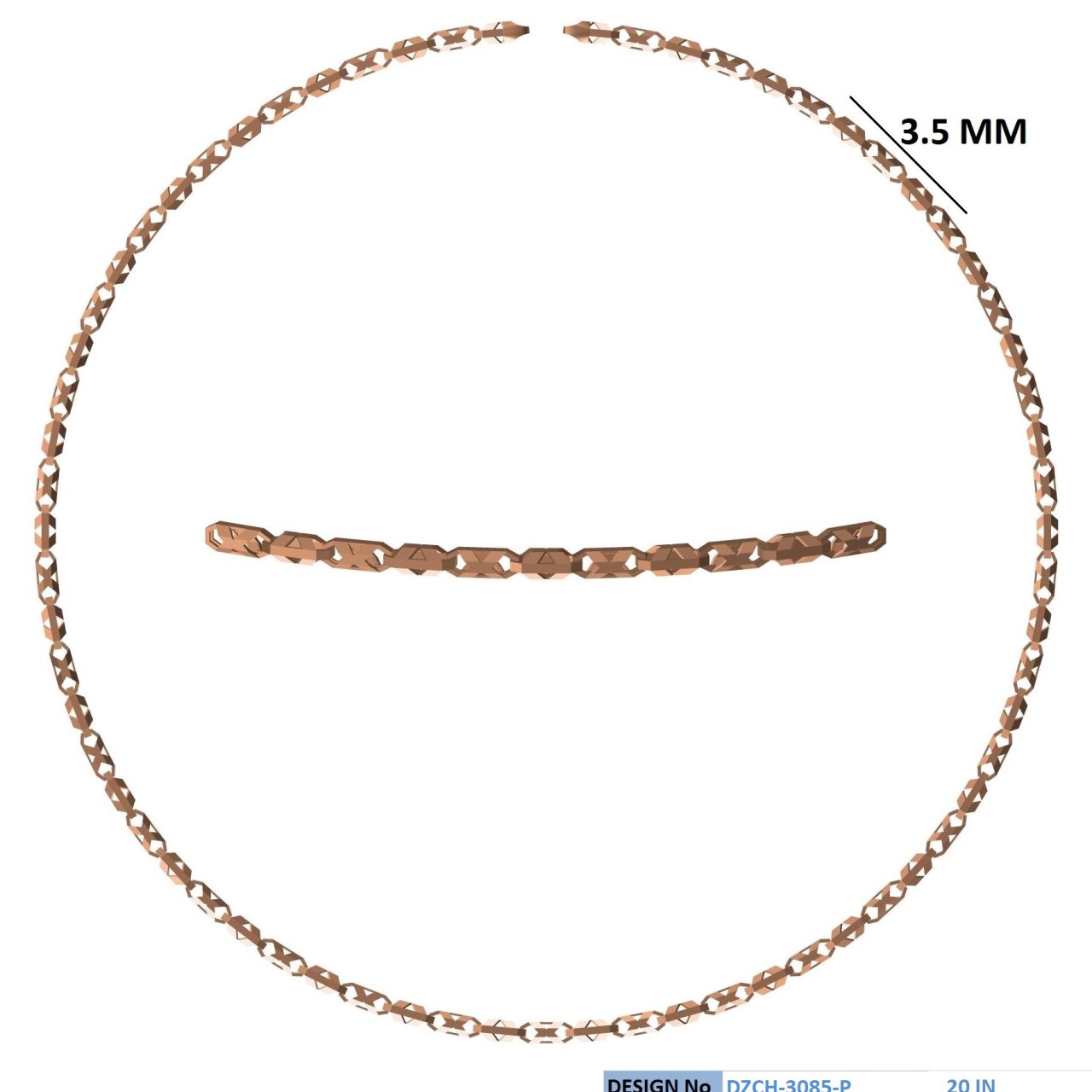 CASTING CHAIN  (DZCH-3085-P)