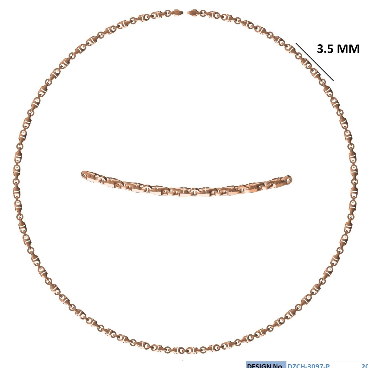 CASTING CHAIN  (DZCH-3097-P)