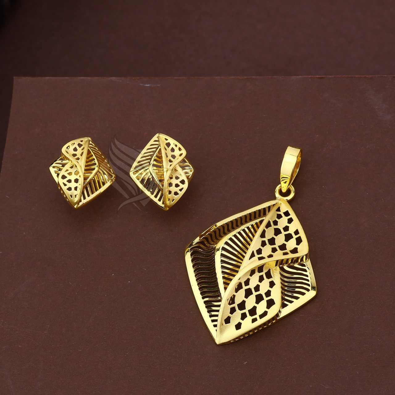 Plain Pendant Set (DZPS-22695-P)