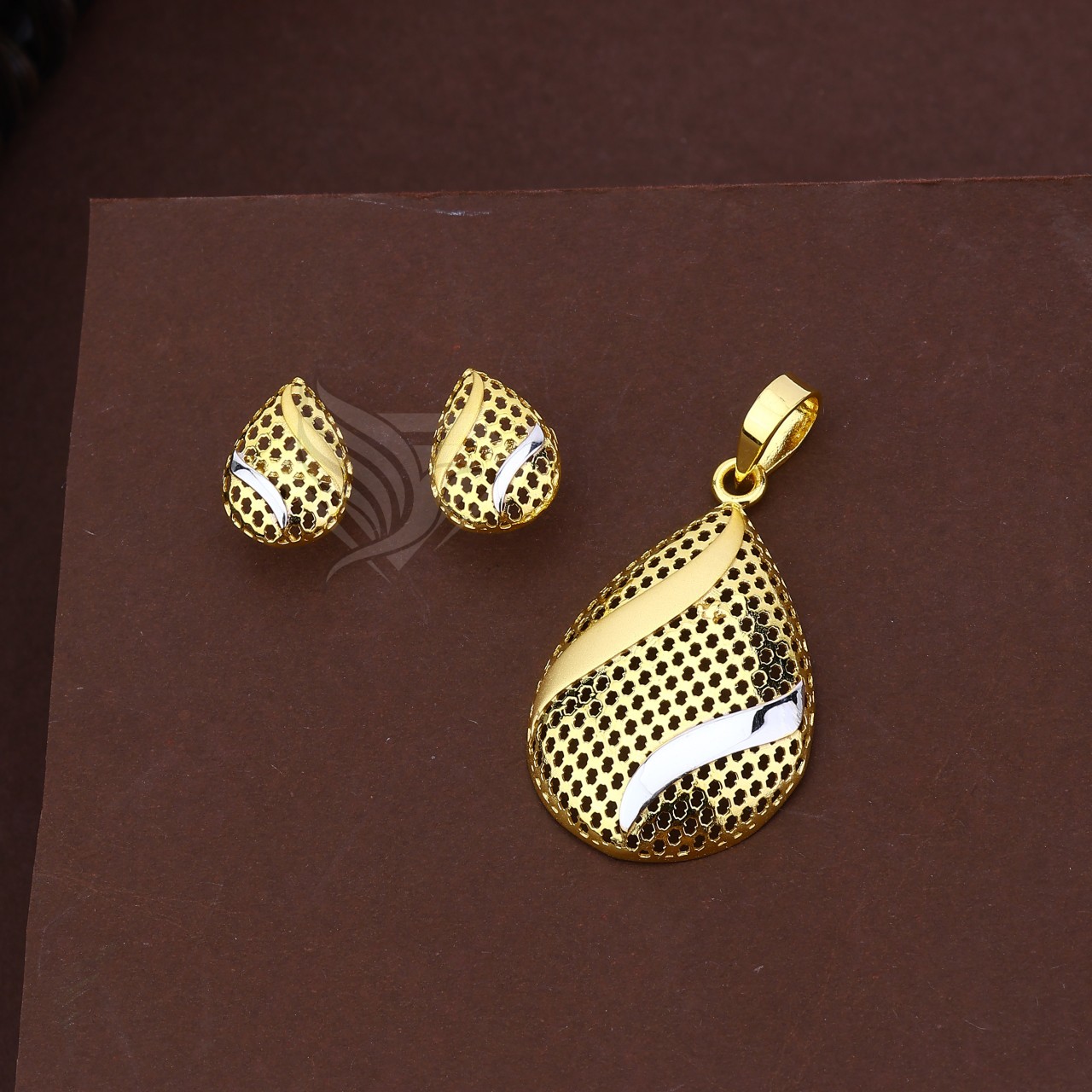 Plain Pendant Set (DZPS-22842-P)
