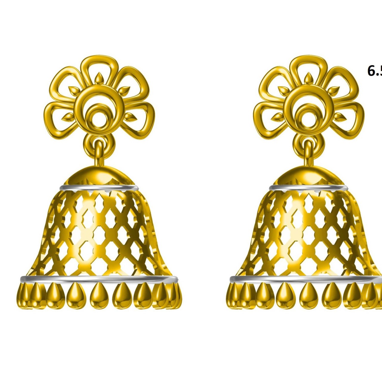 Plain Earrings (DZER-13835)