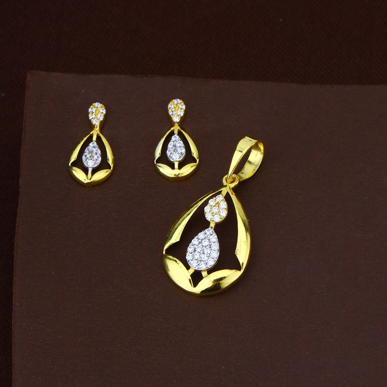 CZ Pendant Set (LPS-1882-P)