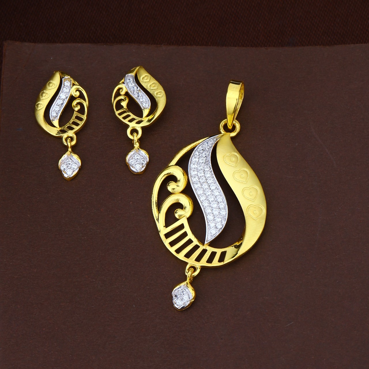 CZ Pendant Set (RPS-939-P)