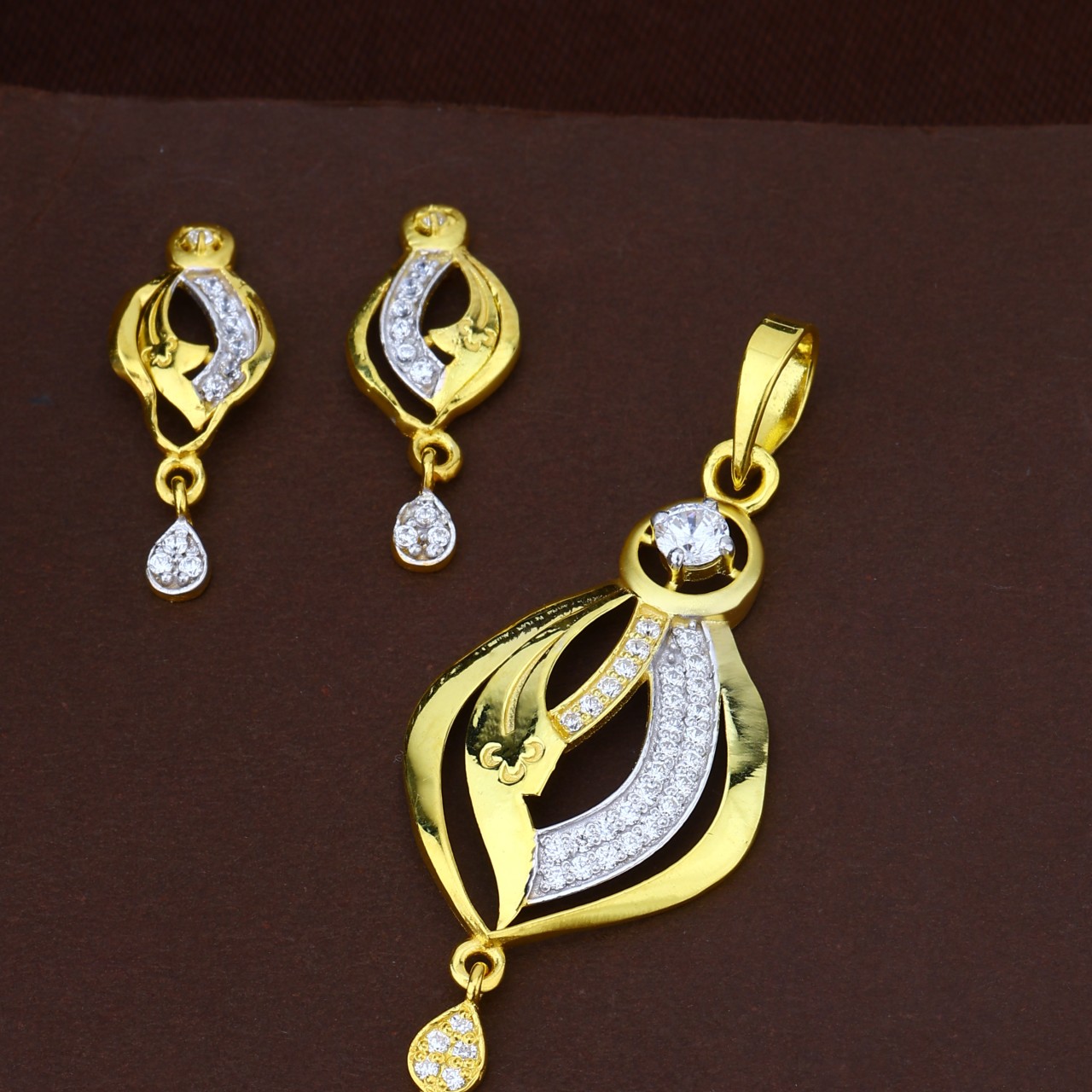 CZ Pendant Set (RPS-954-P)